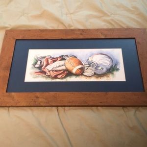 Football wall decor